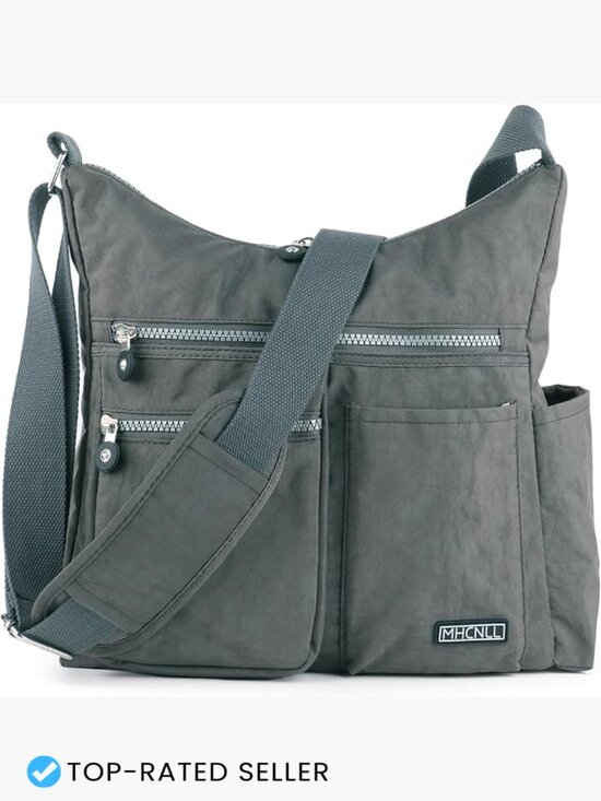 Handbags - Women's Nylon Crossbody Purse Lightweight Anti-Theft RFID Travel Everyday Bag